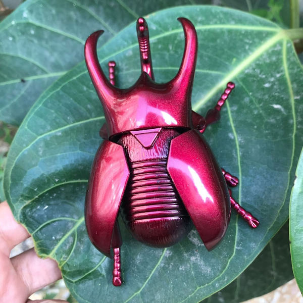 Wind-Up Beetle Creative Prankster Animoitu Insect RED red