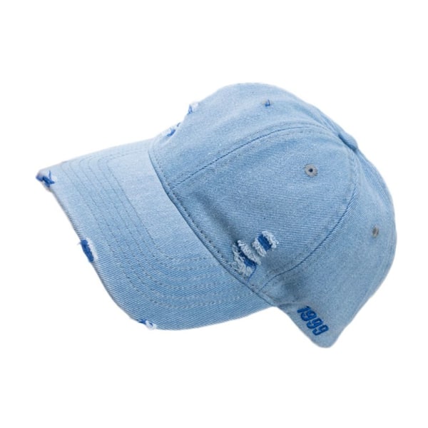 Fashionabla Holes Cap Baseball Cap BLÅ Blue