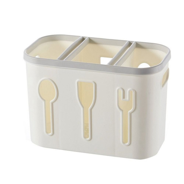 Spisepinne Fat Spisepinnebur BEIGE 3 RETTER 3 RITTER Beige 3 Grids-3 Grids