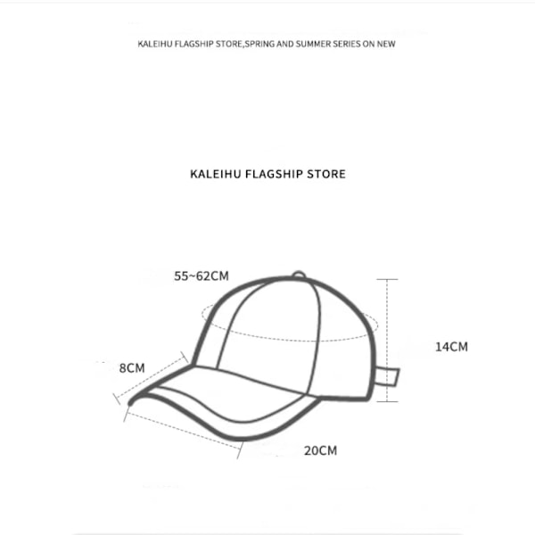 Hard Top Cap Big Head Cap SORT black