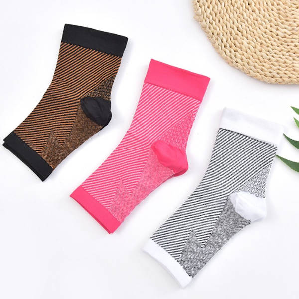 Neuropati Sokker Soothe Relief Compression Socks S/MBLACK SORT S/MBlack
