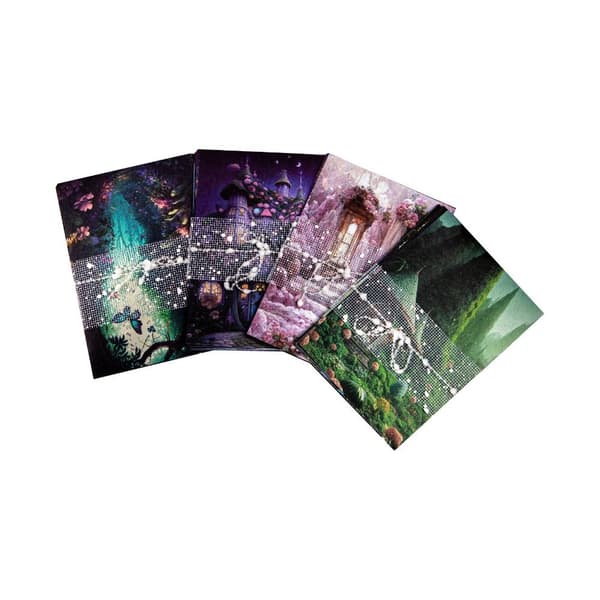 Scrapbook Pysselpapper Kit Material Decoupage Papper Magi