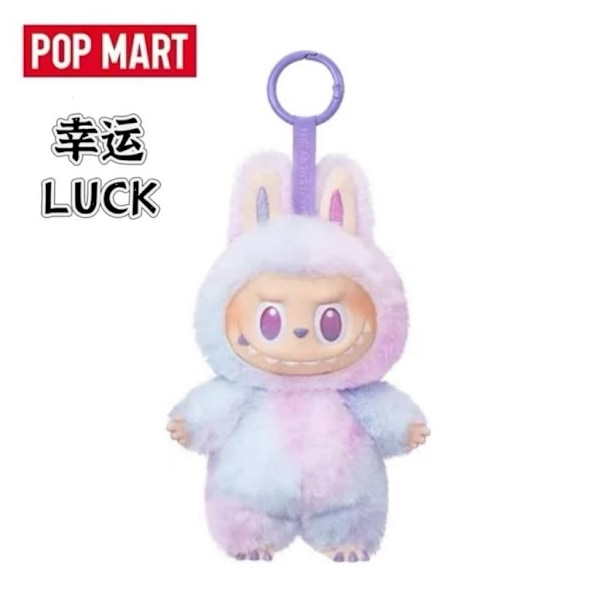 Högkvalitativ POP MART LABUBU 3.0 Monster Spännande Macaron Plyschdocka Leksak Blind Box 1 st LABUBU 3.0 green