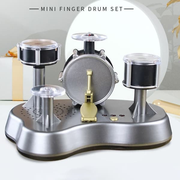 Mini Finger Drum Mini Trumset Elektronisk Finger Drum
