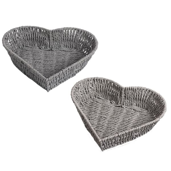 2 kpl Hedelmärottinkikori Leipärottinkikori HARMAA Grey