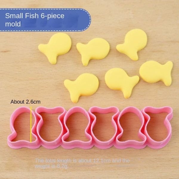 Cookie Cutters DIY Kakeform LITT FISK LITT FISK Little Fish