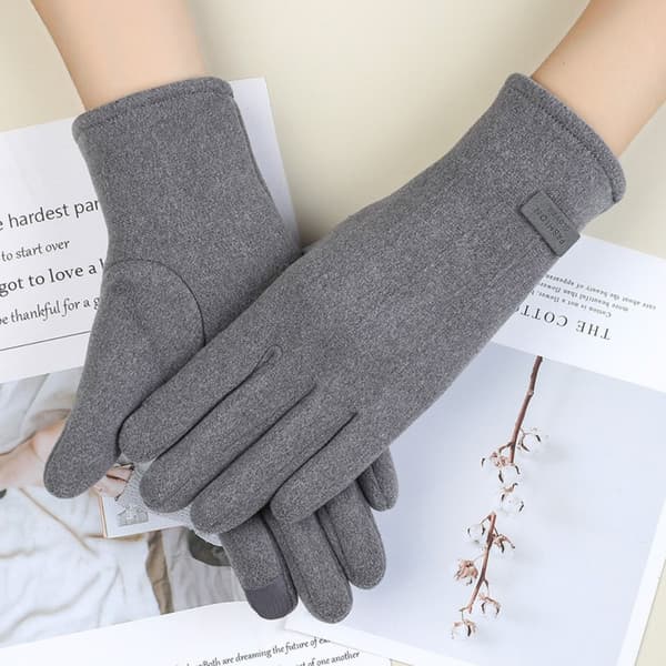 Fingerhandsker Touch Screen Handsker GRÅ Grey
