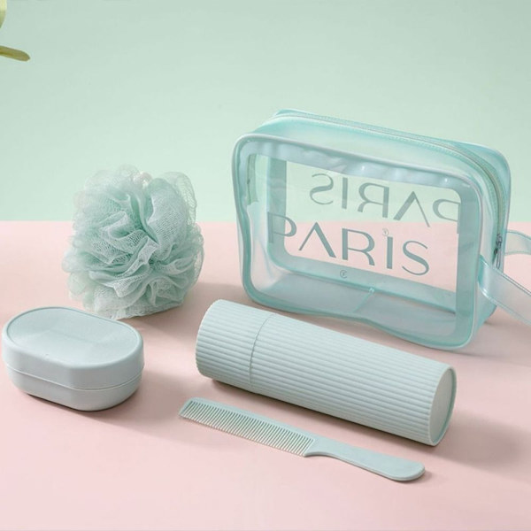 Kosmetiktaske Makeuptaske BLÅ Blue
