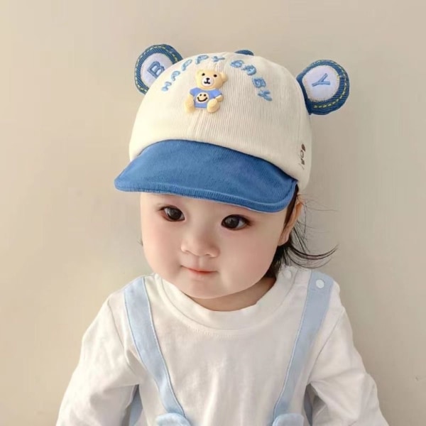 Børn Baseball Caps Baby Peaked Caps BLÅ blue