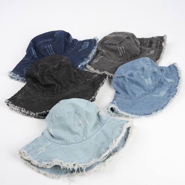 Bomuldsbøttehatte Dame Sommerhat 4 4 4