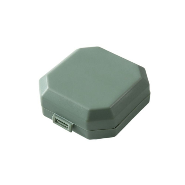 Pilleæsker 6 Grids Pillesplitter GRØN Green