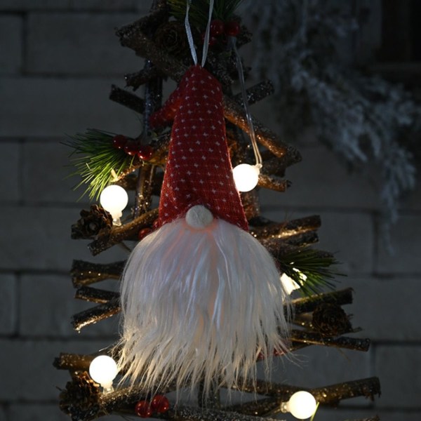Christmas Faceless Doll Joulukoristeet KHAKI khaki
