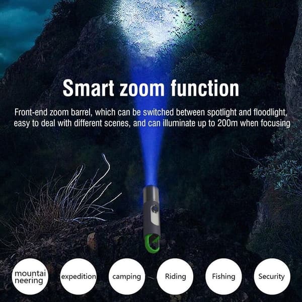 Zoom LED Lommelykt Campinglys 2 2 2