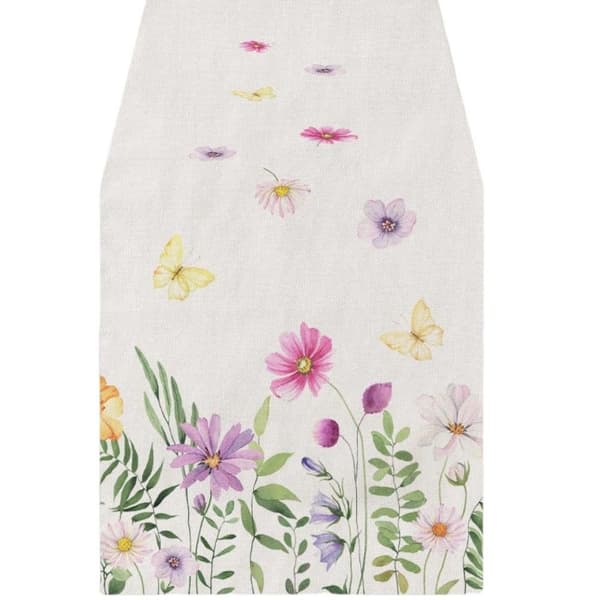 Dugløbere Blomster Bordflag STIL 2 STIL 2 style 2