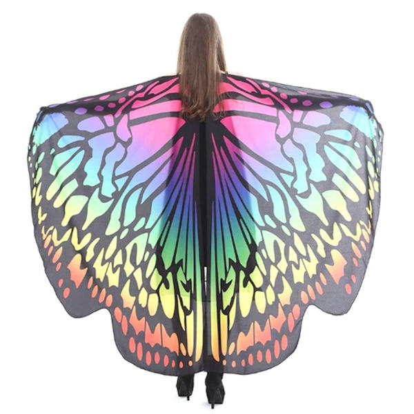 Butterfly Cape Butterfly Wings Sjal 09 09 09