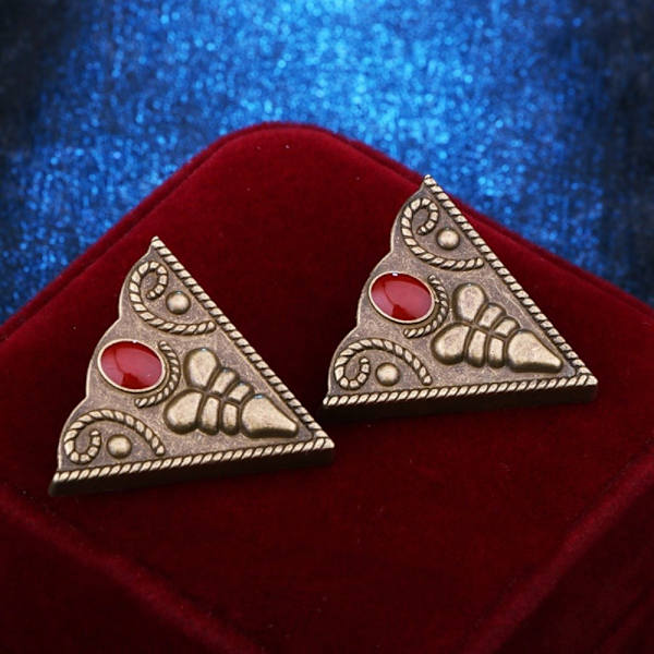 1 kpl Miesten kaulusrintaneula 6 6 6