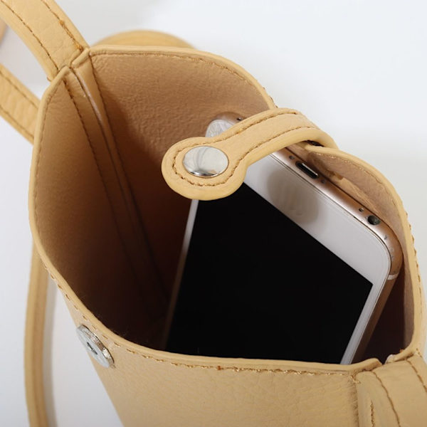 Crossbody-väskor Liten handväska GUL yellow