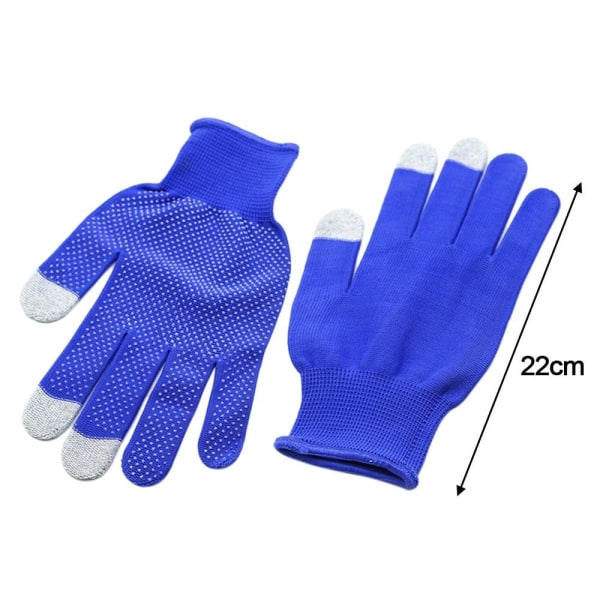 Work Safe Gloves Touch Screen Hanske HVIT white