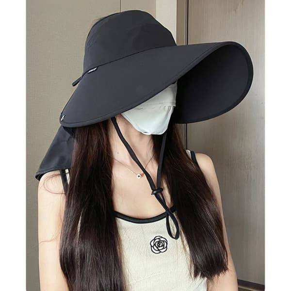 Solhatt Damehatt SVART Black