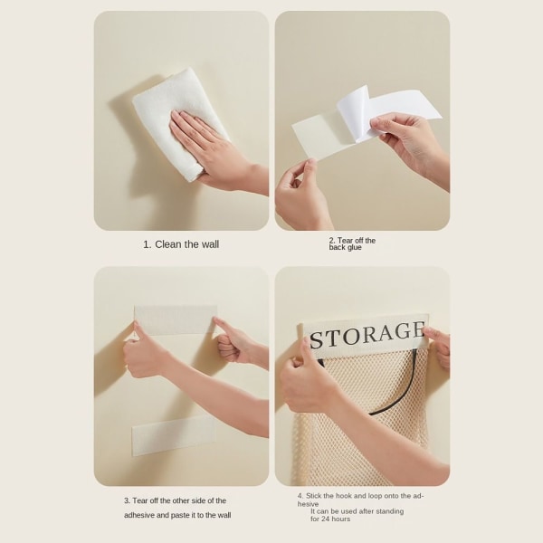 Mesh Matkassehållare Sopsäckar Dispenser Organizer