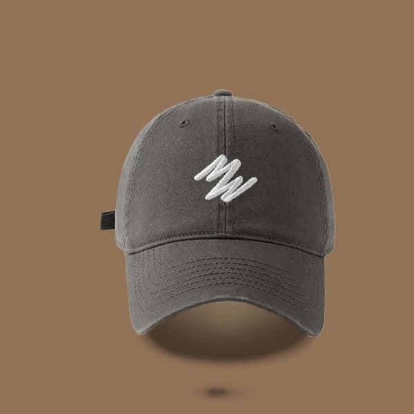 Baseball-lippis Aurinkohattu HARMAA M grey M