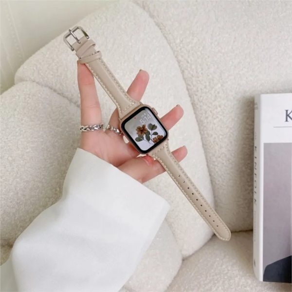 Läderrem Klockarmband KAFFE Coffee