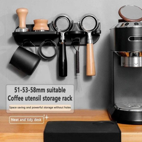 Kaffesæt opbevaringsstativ Kaffestel Organizer 58MM 58MM