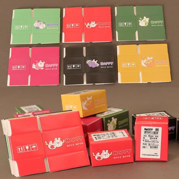 5 stk. Karton Express Box Miniature Express Box 3 3 3
