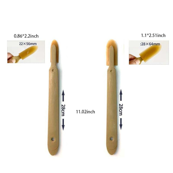 Gummispatel Spridare Grout Sealer Applikator LITEN 2ST small 2pcs