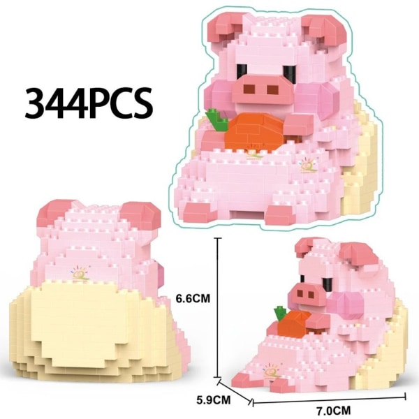 Micro Building Blocks Pig Bricks 04 04 04