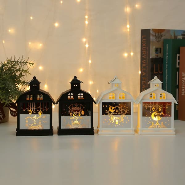 Ramadan Kareem LED-lykt Ramadan Lyslykt D D D