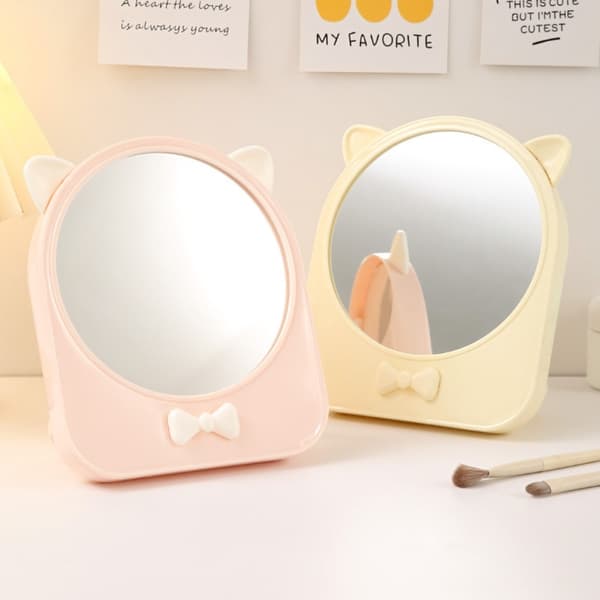 Sminkespeil Rosa Pink