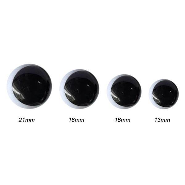 10 stk/5 par Eyes Crafts Eyes Dukke Krystalløyne 18MM 18MM 18mm