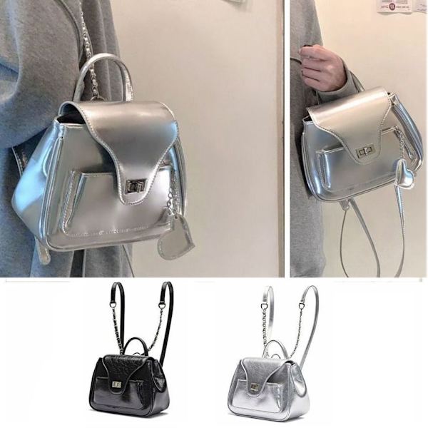 Kvinder Rygsæk Mini Håndtasker SORT black