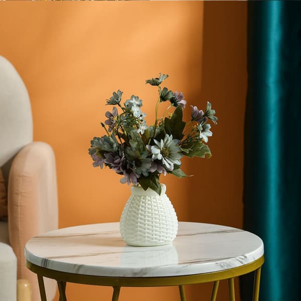 Blomstervase Blomsterpotte ORANGE Orange