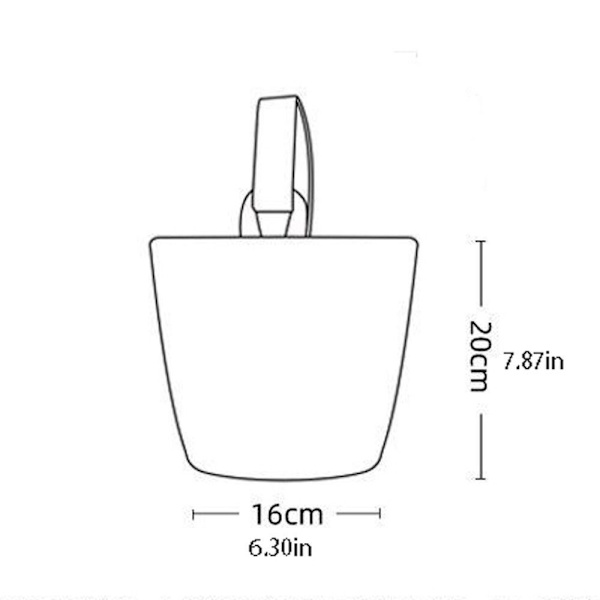 Panda Bucket Bag Lunchpåse 2 2 2