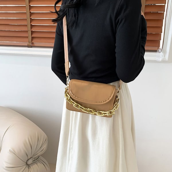 Axelväska Underarmsväska KHAKI Khaki