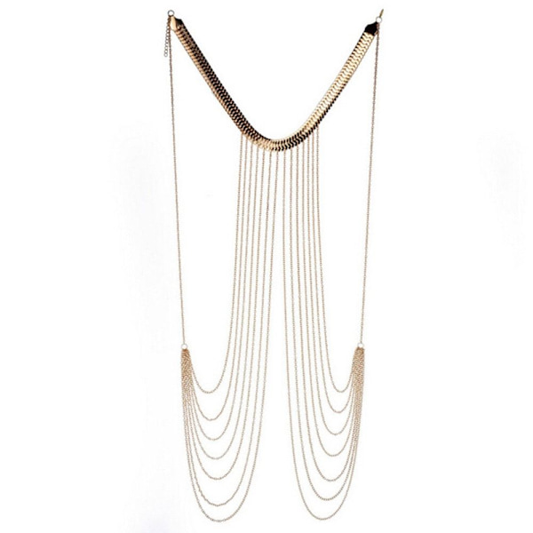 Brystkæde Star Tassel Chain Body Chain