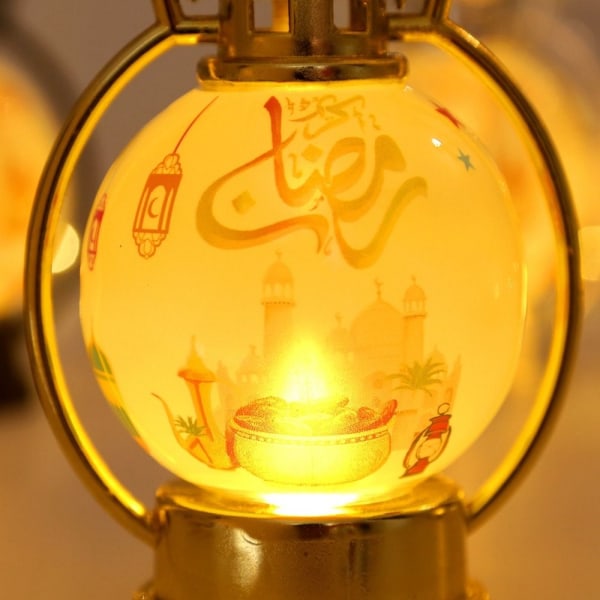 Eid Mubarak Ramadan LED-lampe LED-lanternelys STYLE 7 STYLE 7 Style 7