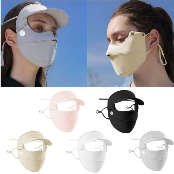 Hattemaske Ansigtsmaske SORT black