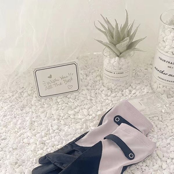 Damehandsker Fingerspids Kørehandsker SORT black