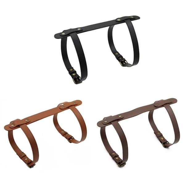 Bærestropp for teppe Yogamatte Stropp SVART Black