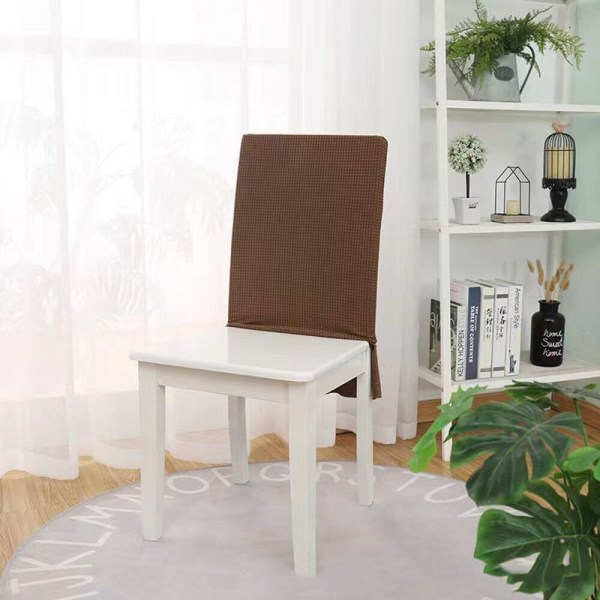 Stol Ryggtrekk Ryggtrekk Slipcover LETT KAFFE light coffee