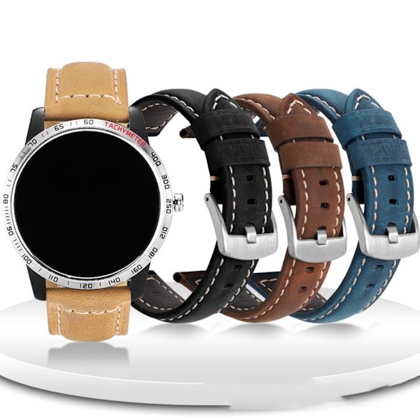 Urrem Damer Mænd Urrem SORT 22MM Black 22mm