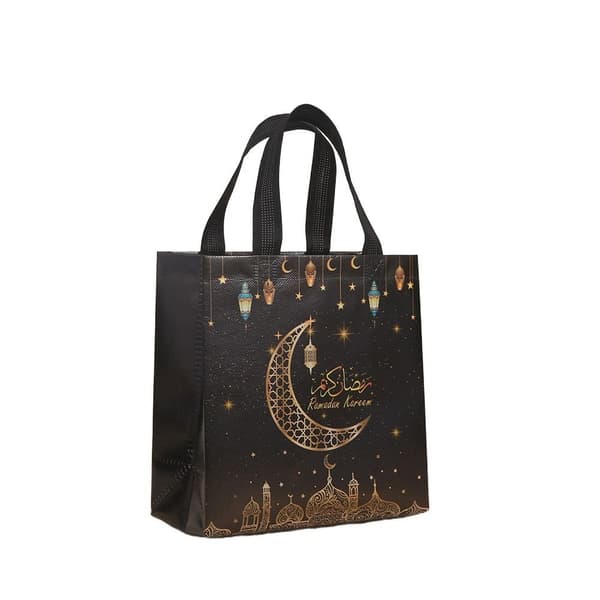 4 st Eid Mubarak Presentpåsar Godis Keks Påse STYLE 7 STYLE 7