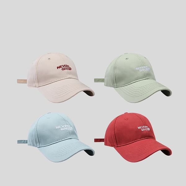 Baseball Cap Hip Hop Hat SORT BLACK