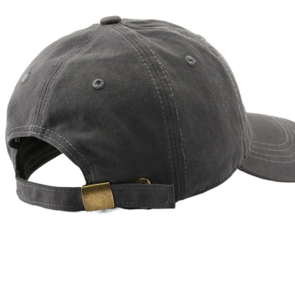 Basebollkeps Solhatt GRÅ grey