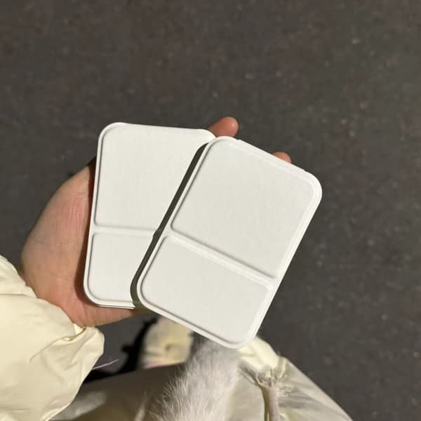 Sminkspegel för skrivbord, handhållen sminkspegel, GRÅ grey