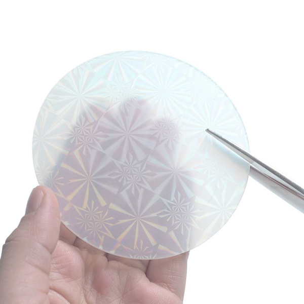 Holografisk Inlay Resin Mold Epoxy Resin Casting Holografisk