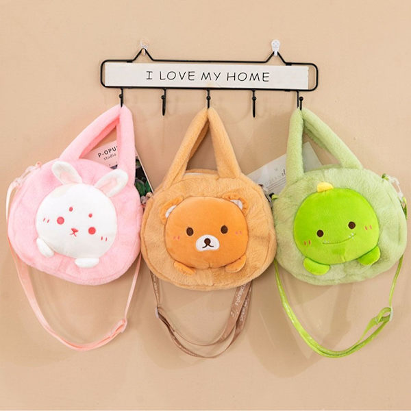 Plysjveske for barn Kosmetikkvesker RABBIT RABBIT rabbit